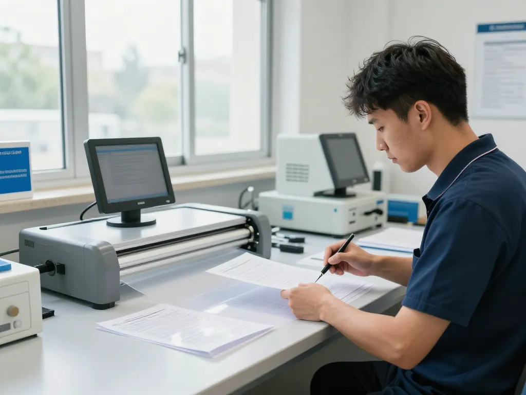 dịch vụ bóc ép plastic in a professional workshop setting for document restoration and care.