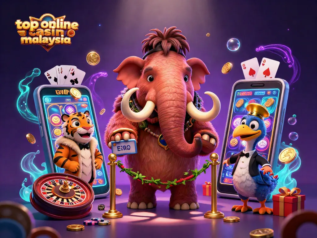 Join the fun at the top online casino Malaysia while enjoying vibrant game elements and characters.