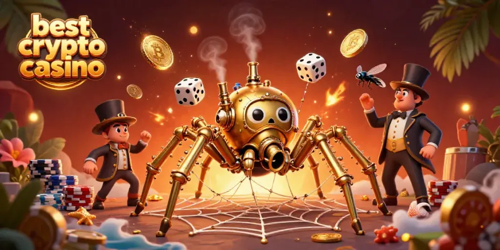Catch the thrill at the best crypto casino with unique gameplay and dynamic golden elements.