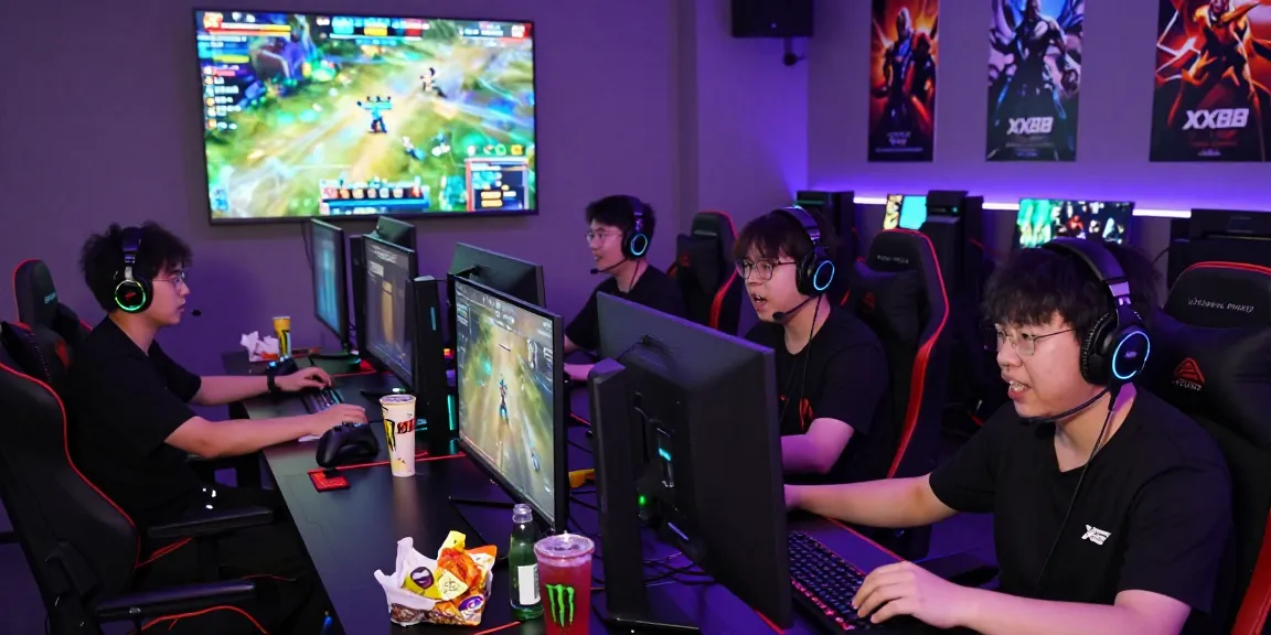 Engaged gamers in an exciting XX88 online gaming environment showcasing dynamic multiplayer action.