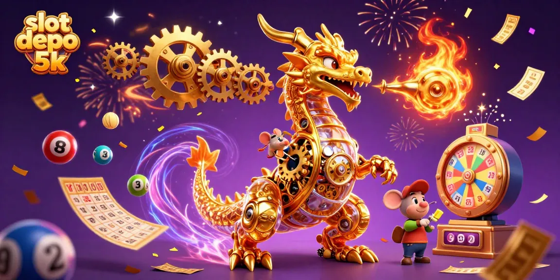 Engage in thrilling gameplay with slot depo 5k at an energetic online casino experience.