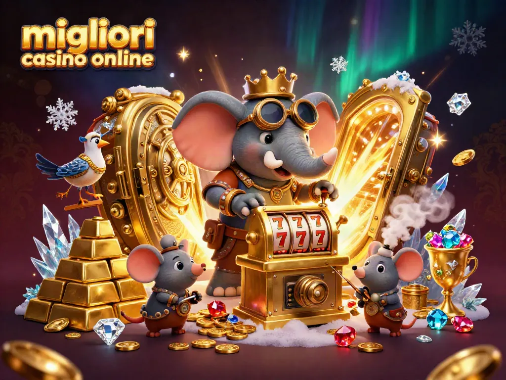 Giocando nei migliori casino online circondati da tesori e slot brillanti.