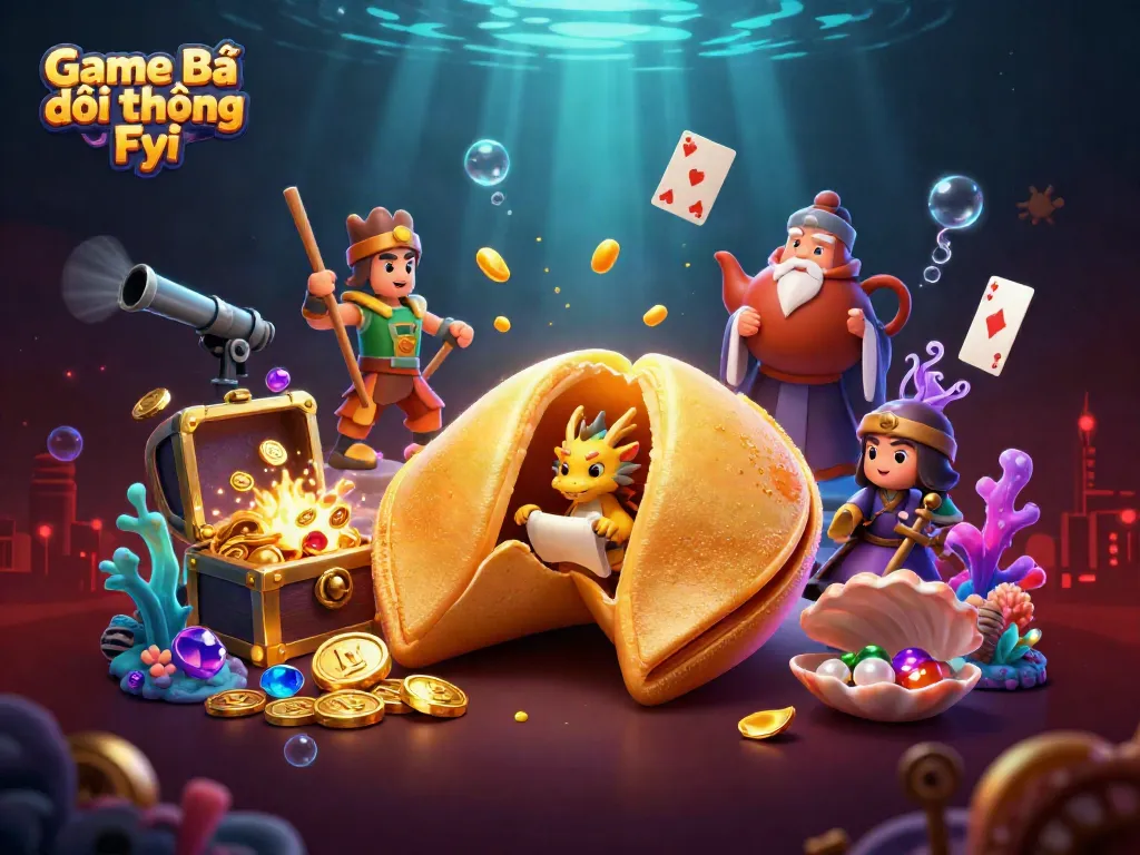Experience thrilling gameplay in "Game Bài Đổi Thưởng Fyi" with vibrant casino elements and characters.