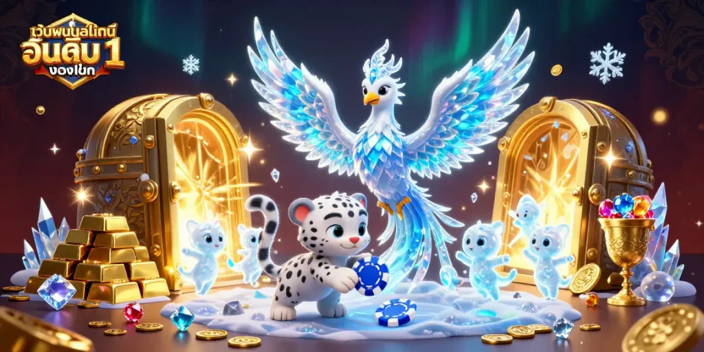 เว็บพนันออนไลน์ เว็บตรง อันดับ 1 ของโลก สุดยอดภาพลักษณ์คาสิโนที่น่าตื่นตาตื่นใจ