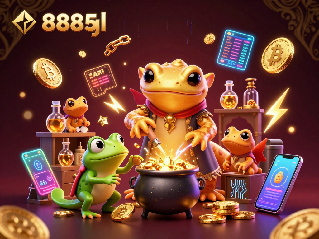 Enjoy lively crypto gaming with 8885jl and alchemical magic of gold coins!