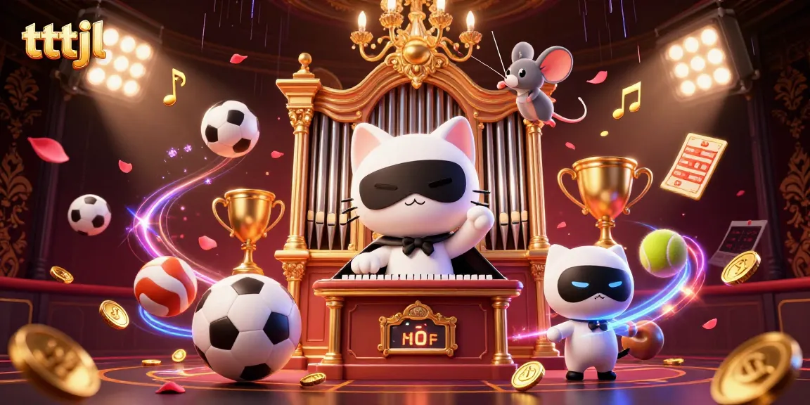 Engage with tttjl's immersive casino experience featuring dynamic sports and whimsical characters.