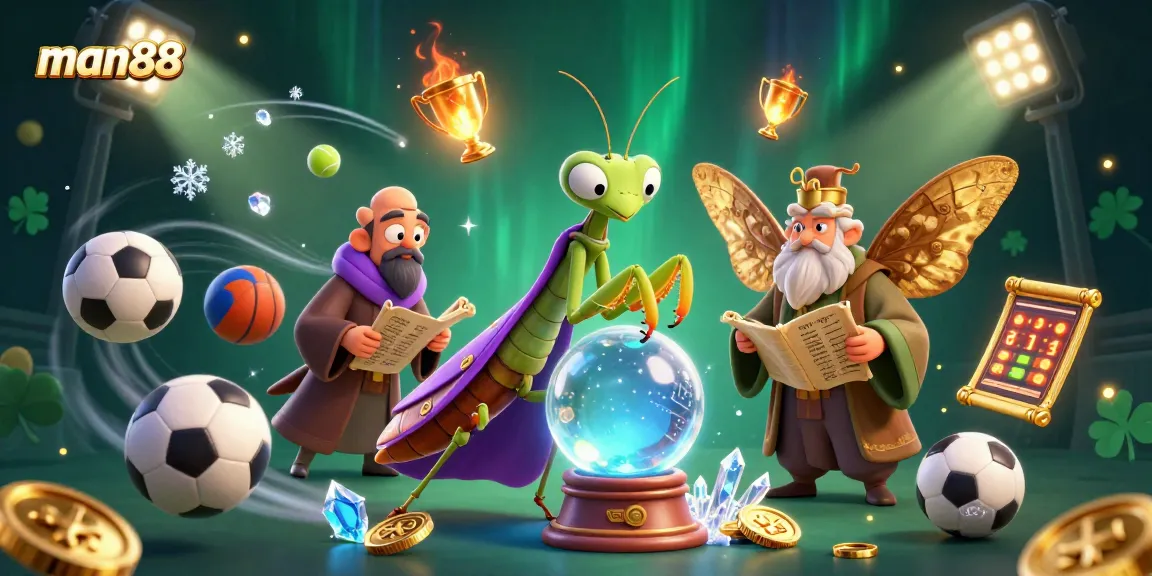 Experience thrilling sports betting with man88, featuring dynamic 3D elements and engaging characters.