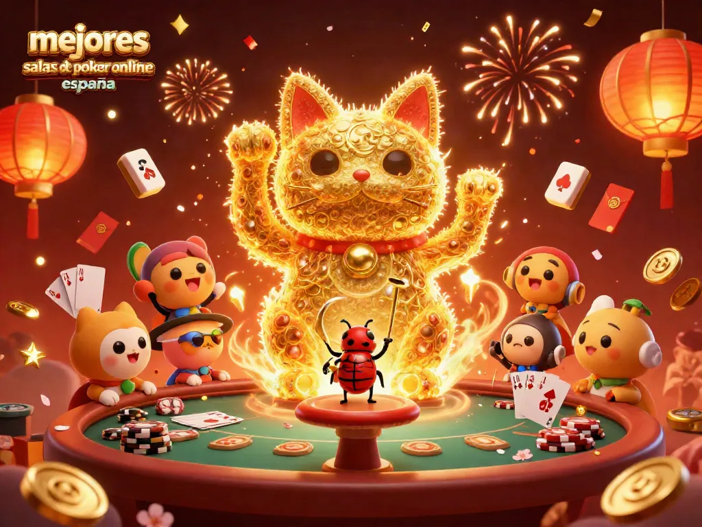 Juega en las mejores salas de póker online en España con un diseño vibrante y atractivo.