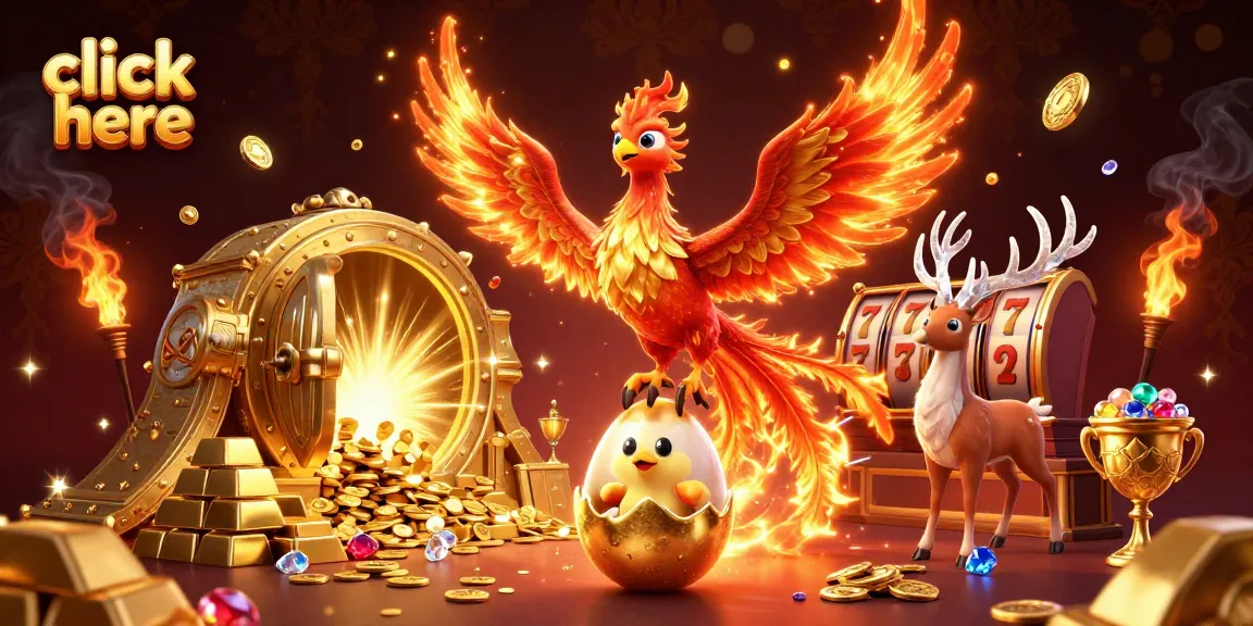Engage in thrilling casino adventures as you click here to discover a vibrant phoenix and treasures.
