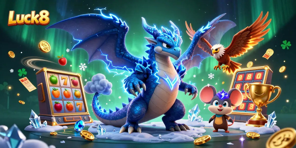 Experience countless wins with Luck8 in a vibrant casino filled with dynamic slot games and lucky elements.