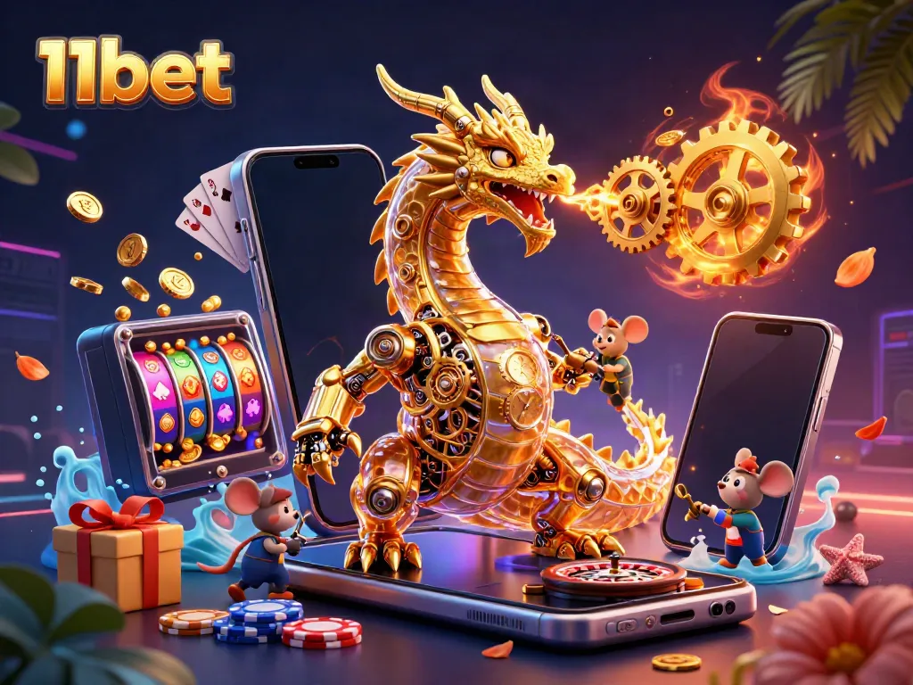 Experience thrilling wins with 11bet's vibrant casino atmosphere and engaging games.