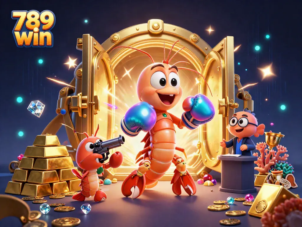 Experience the thrill of winning at 789 win with vibrant casino characters and dynamic gaming elements.