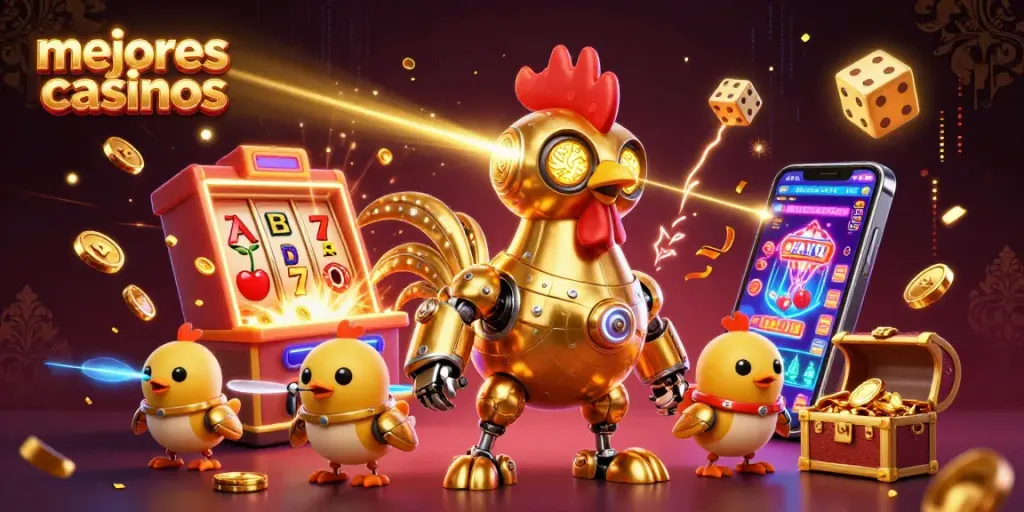 Disfruta de los mejores casinos mientras giran los dados dorados en un jackpot explosivo